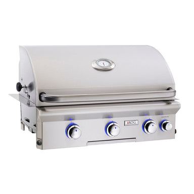 American Outdoor Grill L-Series 30-Inch Built-In Gas Grill with Backburner and Rotisserie Kit