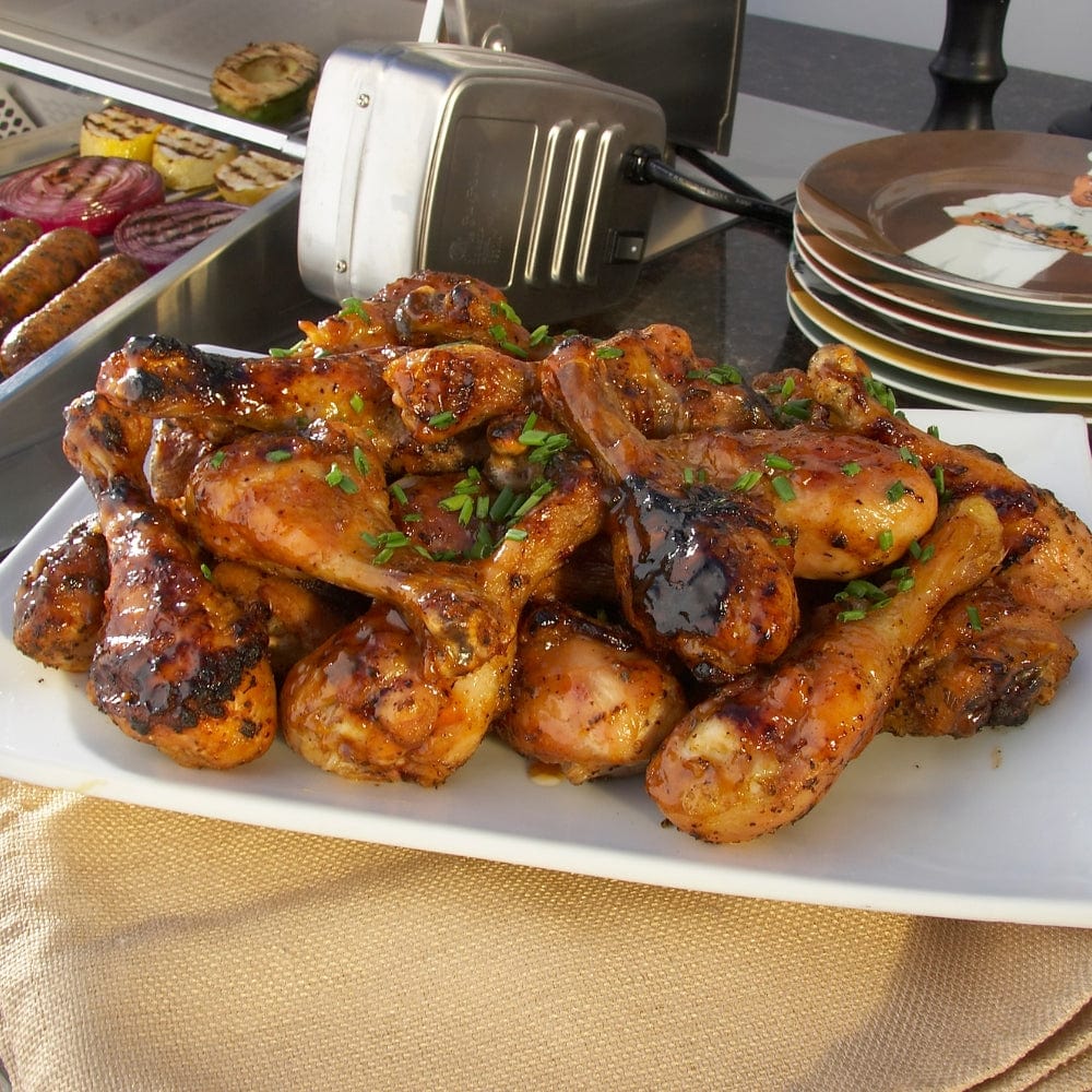 grilled chicken cooked on the American Outdoor Grill L 30" Gas Grill