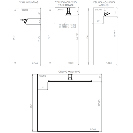 Bromic Platinum Smart-Heat Electric mounting diagram