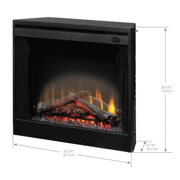 Dimplex 33-Inch Slim Line Built-in Electric Firebox Specs