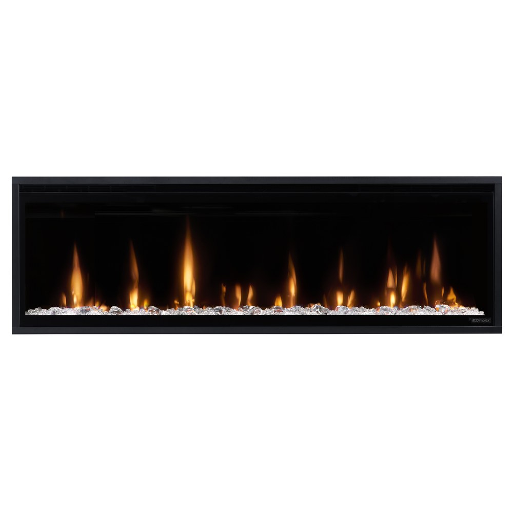 Dimplex Ignite Evolve 50-Inch Electric Fireplace with Clear Acrylic Crystal Media