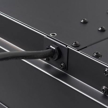 hardwire outlet on Dimplex ignite evolve 60-inch built in electric fireplace with crystal media