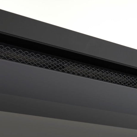 front vent of Dimplex ignite evolve 60-inch built in electric fireplace with crystal media