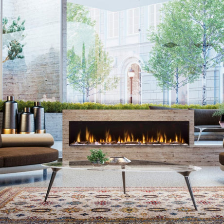 Dimplex Ignite XL Bold 88-Inch Electric Fireplace at a lobby