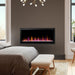 Dimplex Multi-Fire SL Series Built-In 42-Inch Smart Electric Fireplace in a bedroom