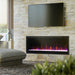 Dimplex Multi-Fire SL Series 50-Inch Built-In Smart Electric Fireplace in a living room