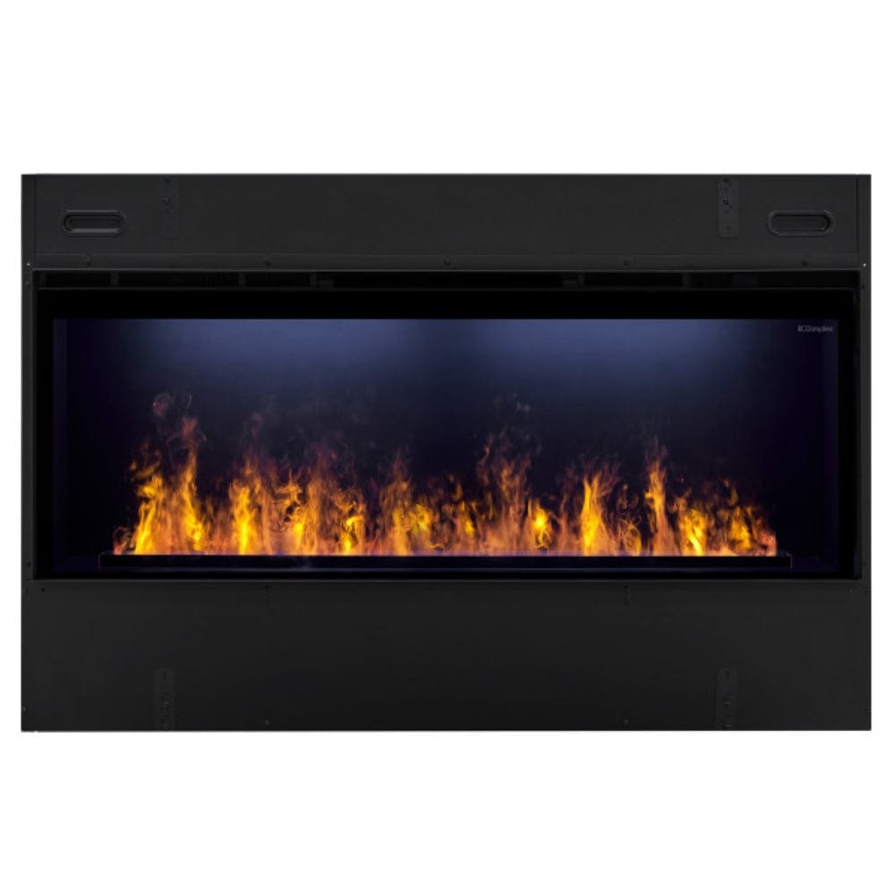 Dimplex Opti-Myst 46-Inch Linear Smart Vapor Fireplace with orange flames