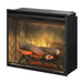 Side view of Dimplex Revillusion 24-Inch Built-in Electric Firebox