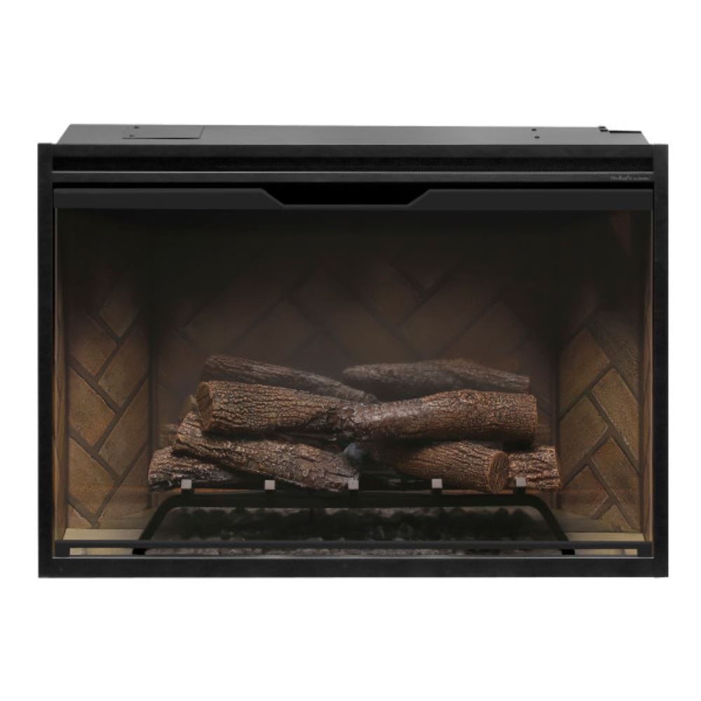 dimplex revillusion 36-inch built-in electric firebox turned off