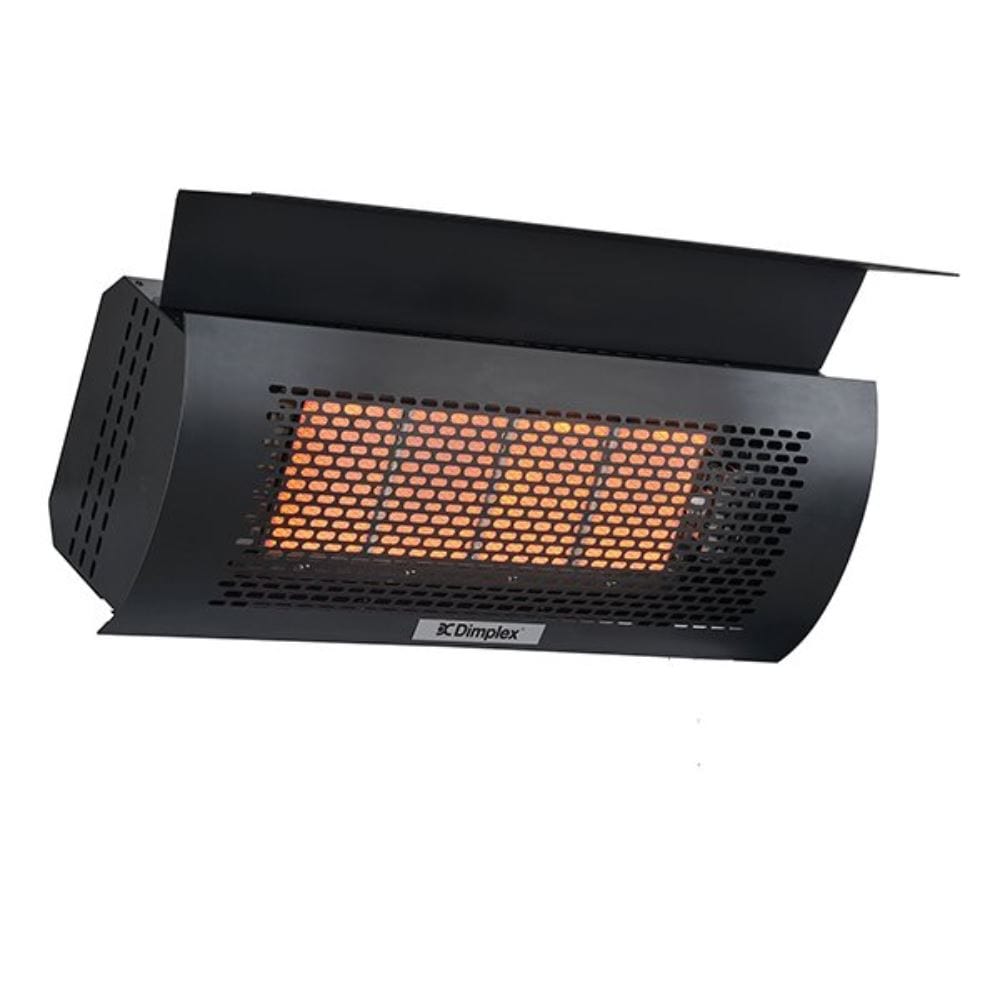 Side view of Dimplex Wall-Mounted Outdoor Natural Gas Infrared Patio Heater