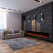 EcoSmart 120-Inch Electric Fireplace in living room