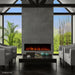 EcoSmart 60-Inch Electric Fireplace in living room