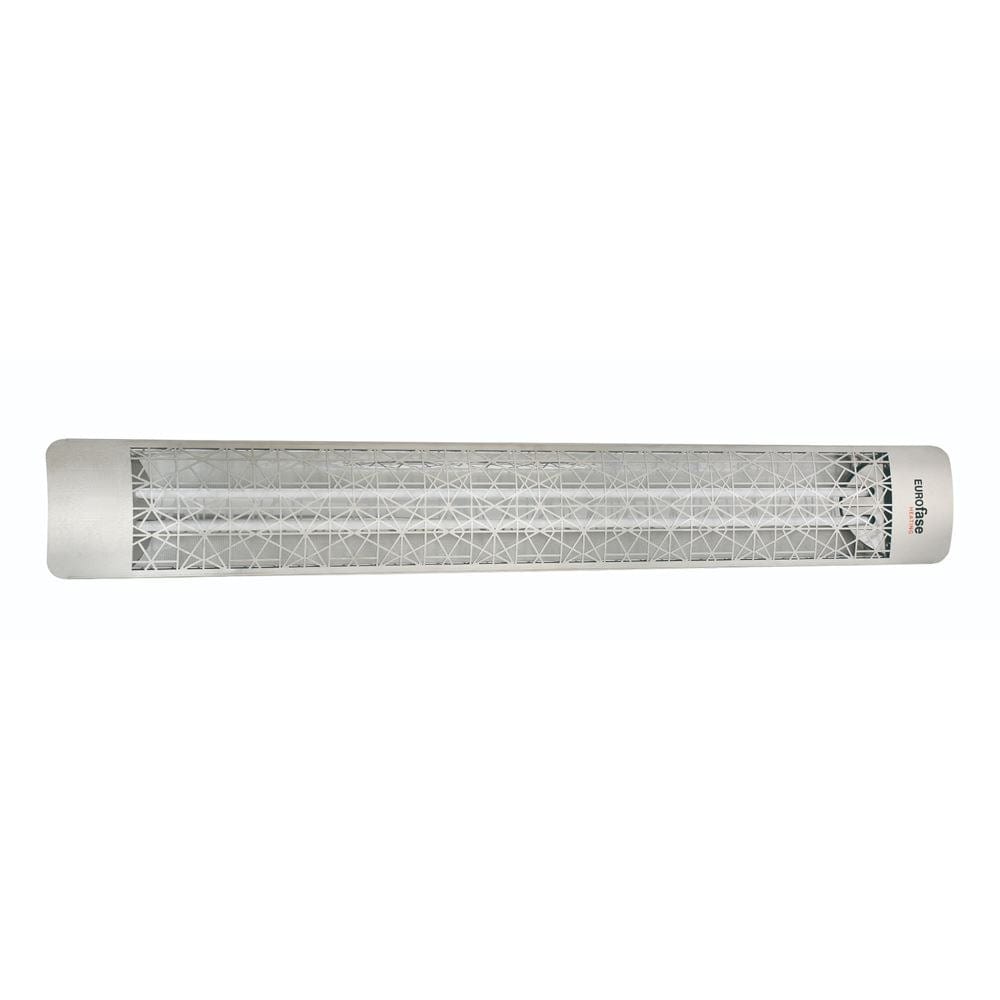 Eurofase 6000W stainless steel Infrared Electric Heater with astra decor plate - angle view
