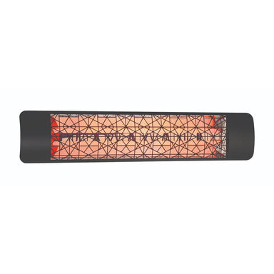 Eurofase 5000W Black Infrared Electric Heater with astra decor plate