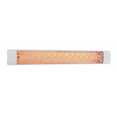 Eurofase 6000W White Infrared Electric Heater with brix decor plate