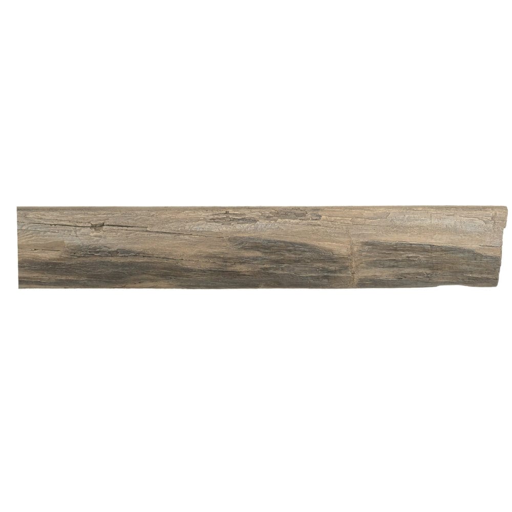 Lexington Hearth Cabin Pine Concrete Mantel Shelf - Pale Honey Close Up
