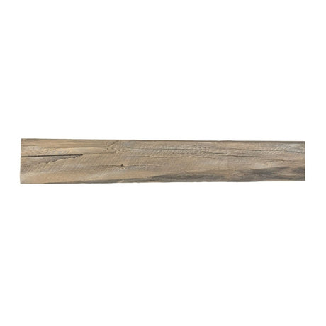 Lexington Hearth Cabin Pine Concrete Mantel Shelf - Pale Honey Close Up