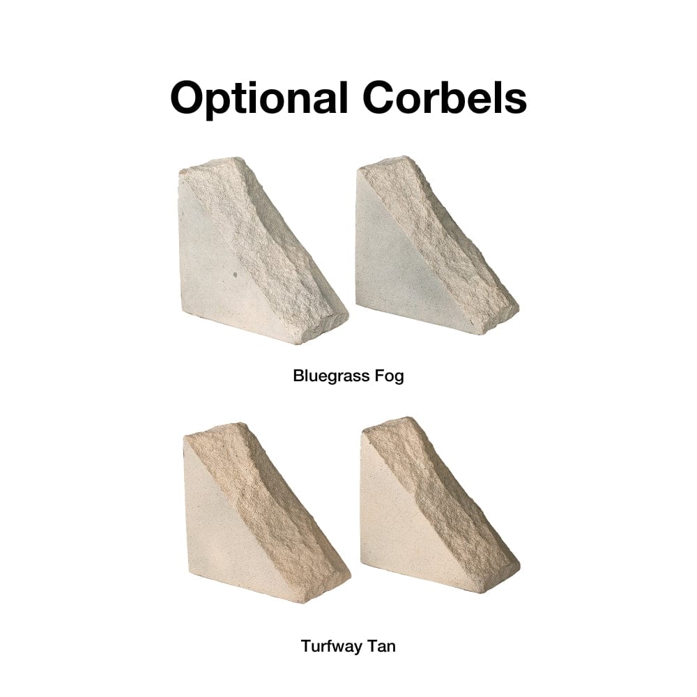 stone corbel for mantel