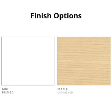 finish options