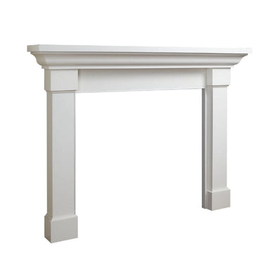 Majestic Kenwood 69-Inch Flush Wood Mantel Side View