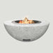Modern Blaze 42-Inch Smokeless Round Concrete Arctic/White Fire Bowl