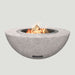 Modern Blaze 42-Inch Smokeless Round Concrete Ivory/White Fire Bowl