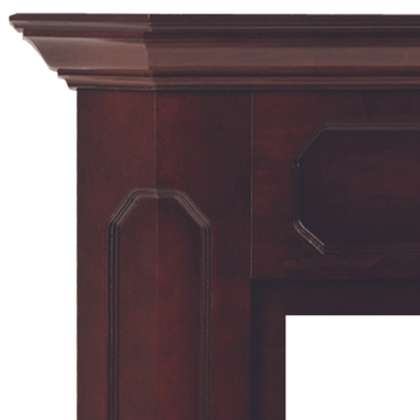 Monessen Barrington Wood Cabinet in Dark Walnut Finished