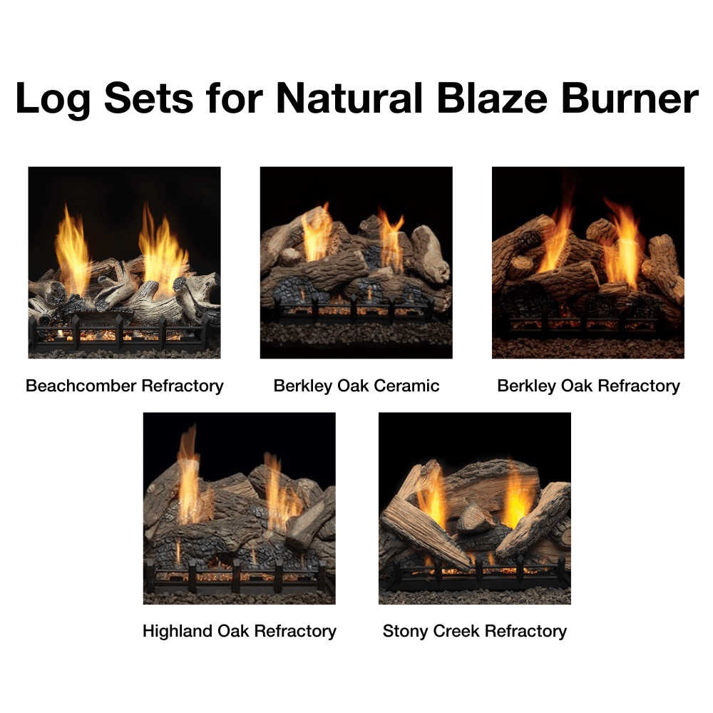 Log Sets for Natural Blaze Burner