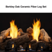 Optional Berkley Oak Ceramic Fiber Log Set for 18-Inch Natural Blaze Gas Burner