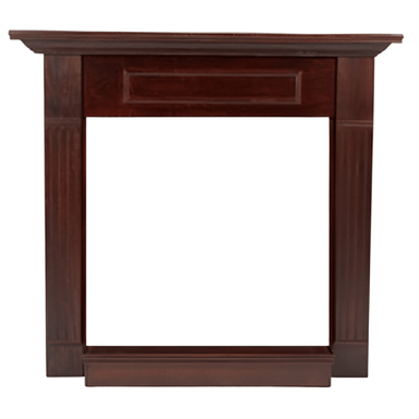 Monessen Wall Cabinet Surround with Built-In Hearth for Fireplaces