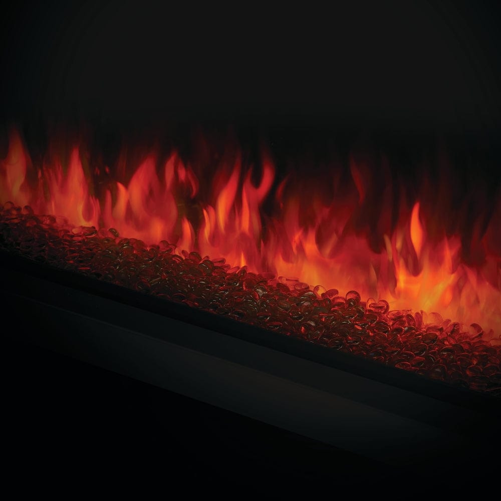 close up on napoleon astound's orange flames