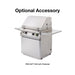 Performance Grilling Systems Legacy S27T 30-Inch Built-In Gas Grill with Pedestal