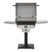 Performance Grilling Systems T40 Gas Grill with Permanent Post and Base Hood Open