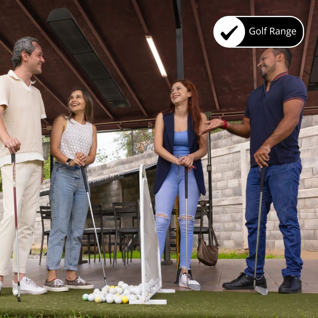 phantomSchwank natural. gas patio heater for golf ranges