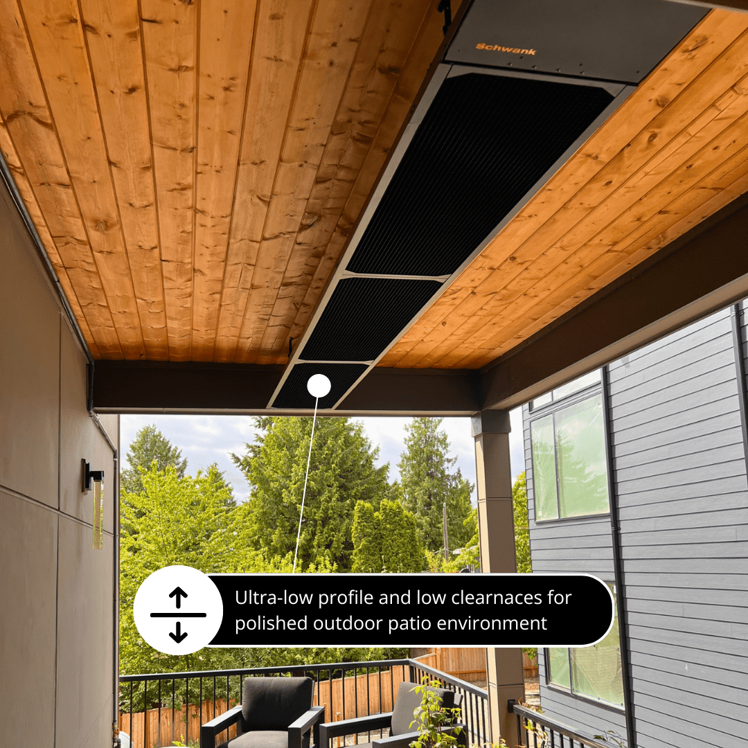 phantomSchwank natural. gas patio heater low profile