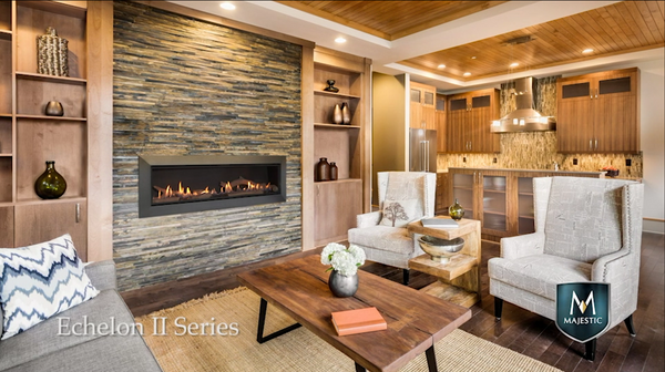 Majestic Echelon II Series Vented Gas Fireplace Video