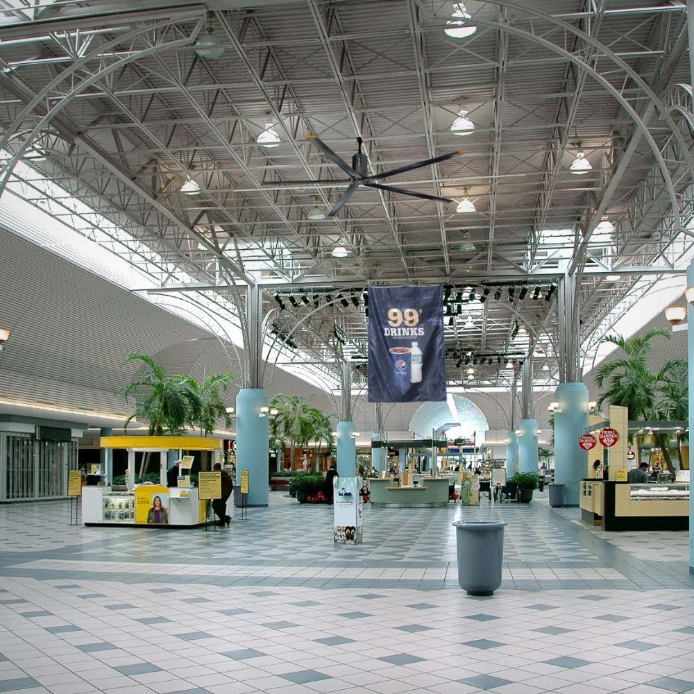 Schwank MonsterFans GD fan has been installed at the large commercial area.