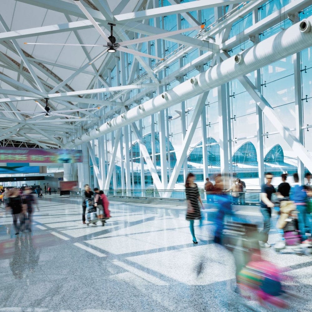 Schwank MonsterFans GD fan has been installed at the airport..