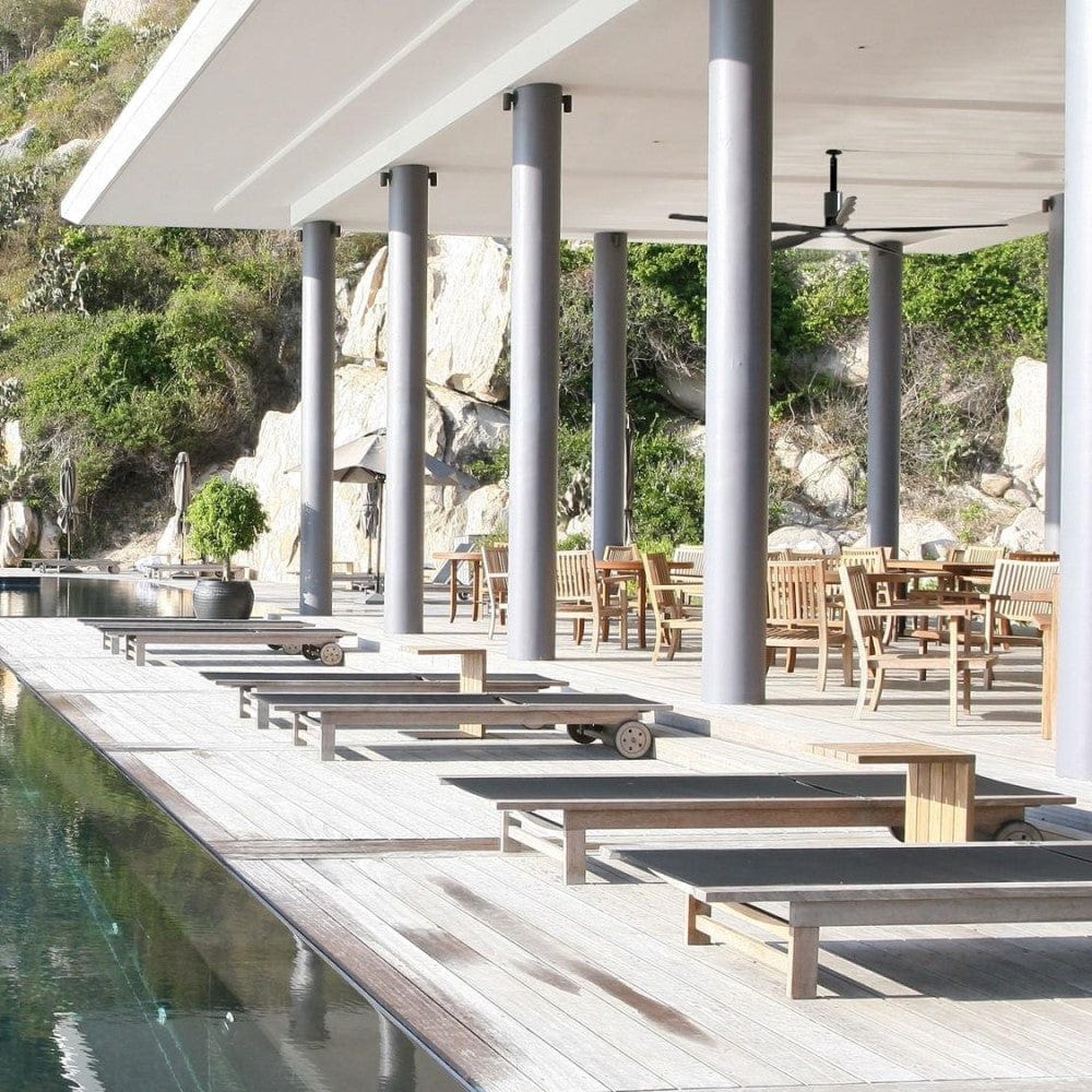 Schwank MonsterFans Style Series Hospitality HVLS Industrial Fan with Controls