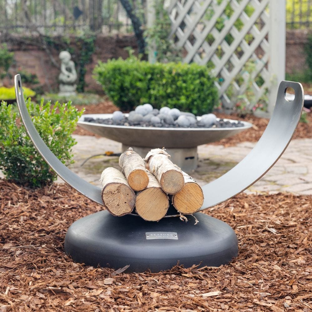 Seasons Fire Pits Eclipse Log Holder