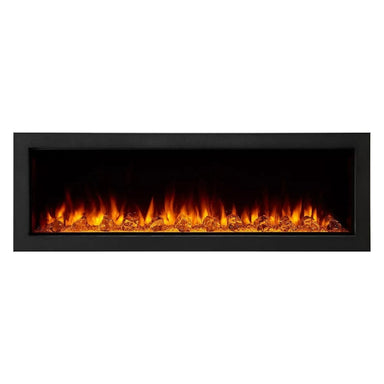 Simplifire Forum Built-In Outdoor Electric Fireplace on white background