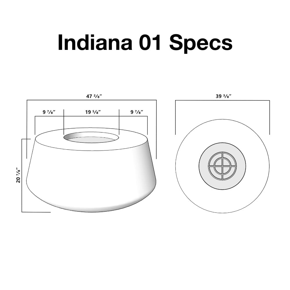 indiana 01 fire pit specs