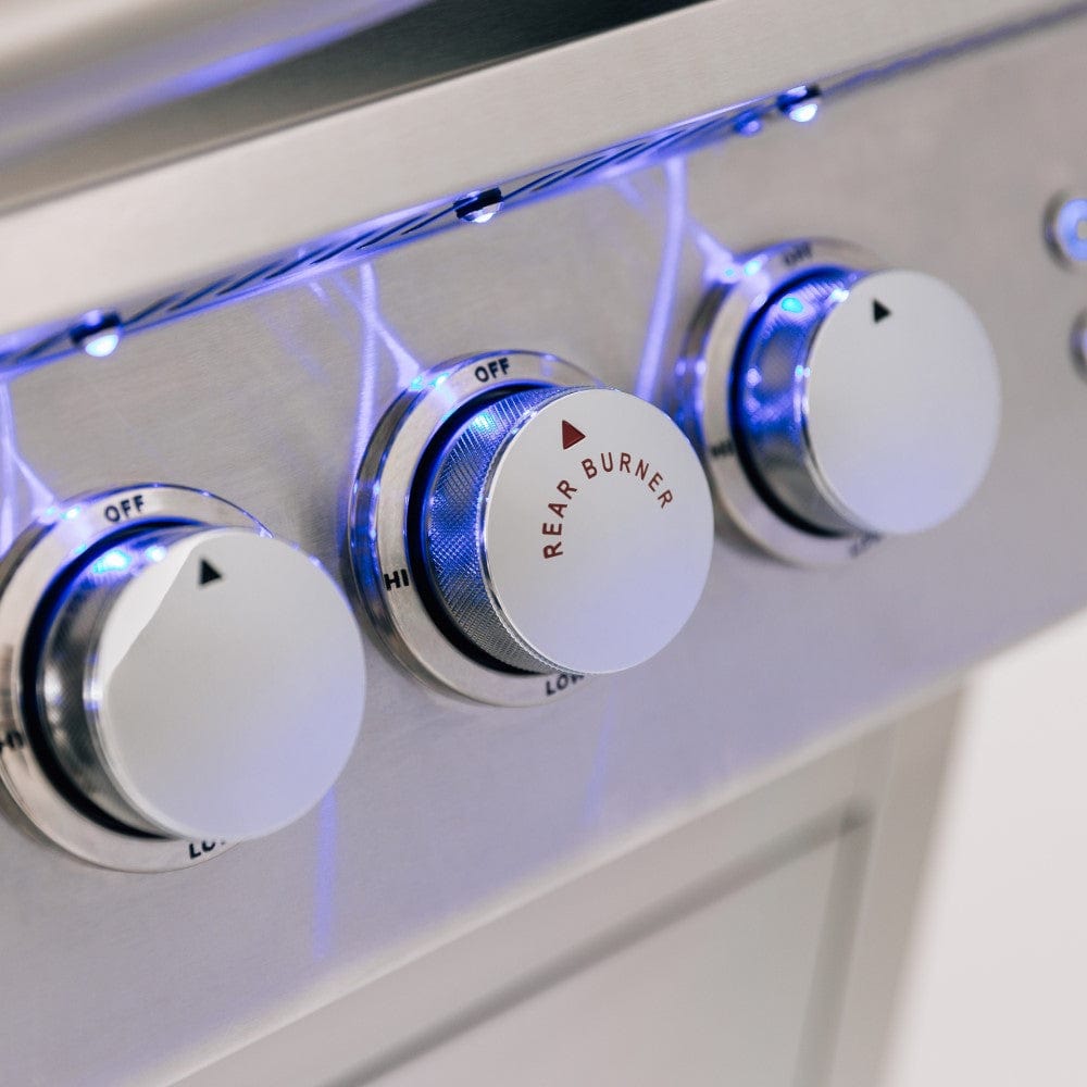 Summerset Sizzler PRO Knobs rear