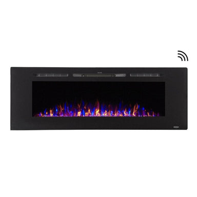 Touchstone Sideline 60-Inch Recessed Smart Electric Fireplace (#80011)