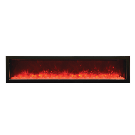 Amantii Panorama SLIM 72″ Built-in Indoor /Outdoor Electric Fireplace (BI-72-SLIM)