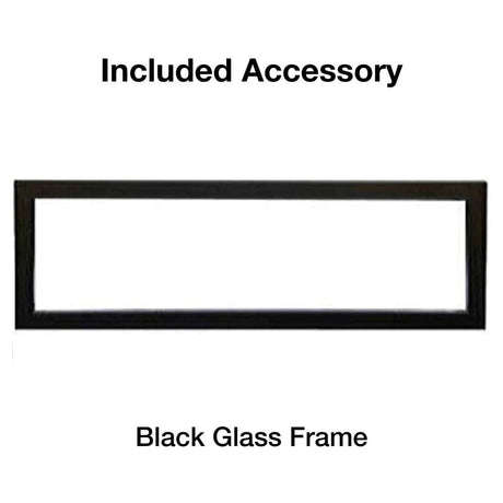 Black Glass Frame for Amantii Symmetry Bespoke