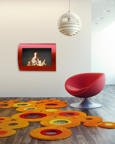 Ethanol Fireplace - Anywhere Fireplace Chelsea Wall Mounted Ethanol Fireplace