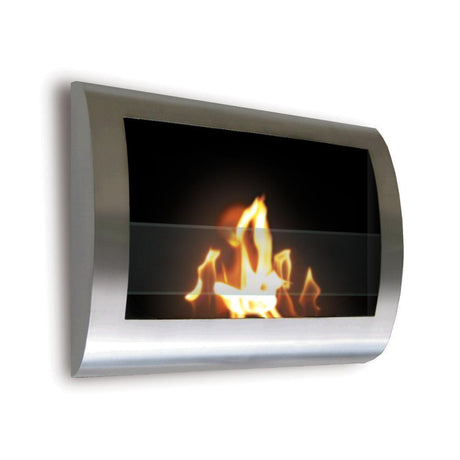 Ethanol Fireplace - Anywhere Fireplace Chelsea Wall Mounted Ethanol Fireplace