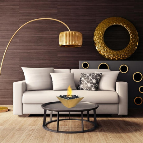 Anywhere Fireplace Empire - Ventless Table Top Gel Fireplace in Living Room