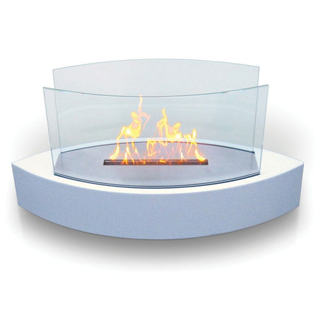 Anywhere Fireplace Lexington Table Top Ethanol Fireplace in White